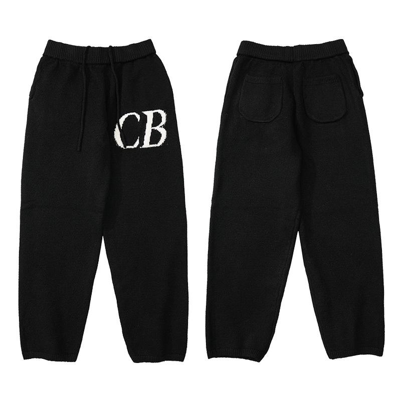 

Брюки Cole Buxton Unisex Jacquard Wool Pants - Модные повседневные брюки свободного кроя
