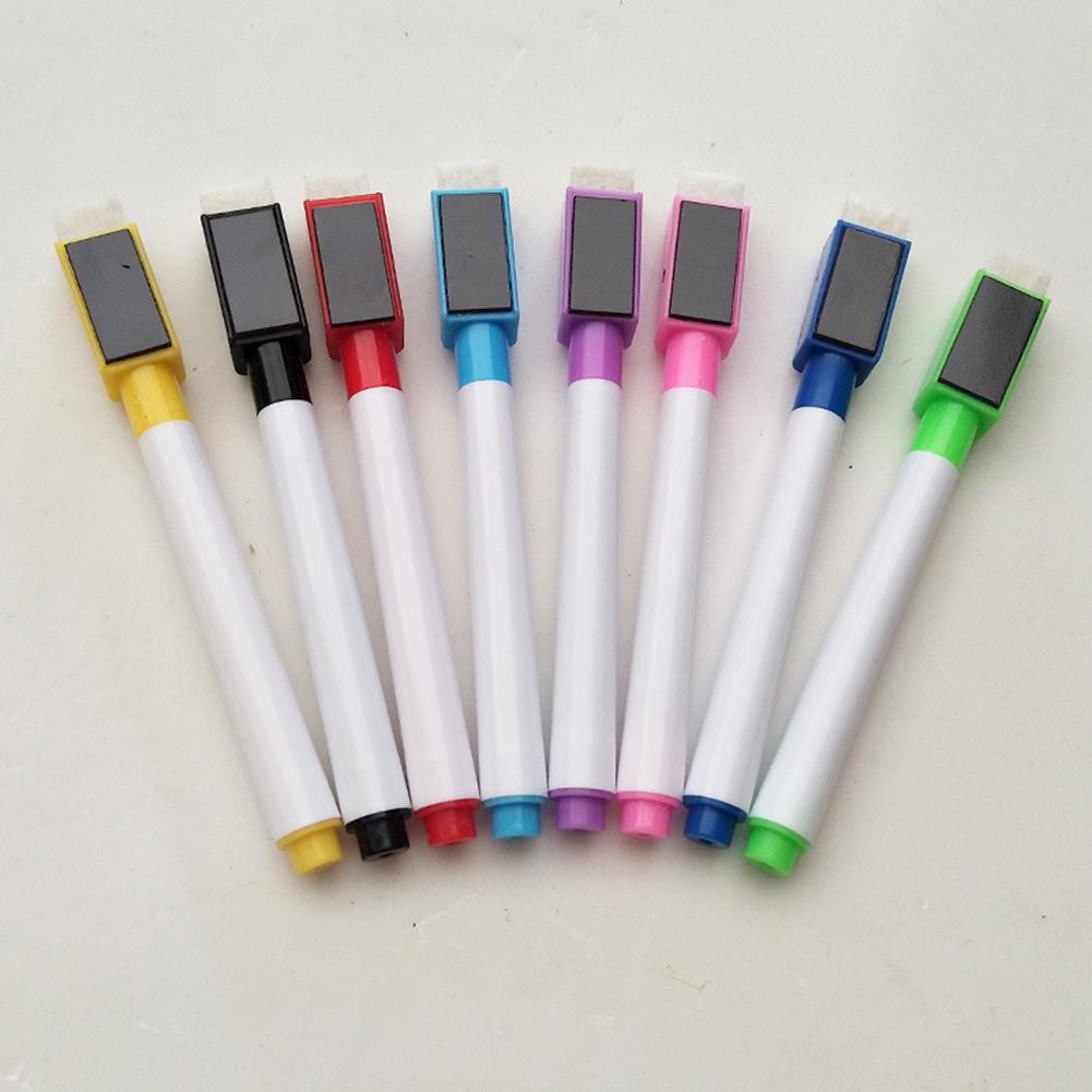 8 Colors Whiteboard Marker Odor-free Non-toxic Marker Pens