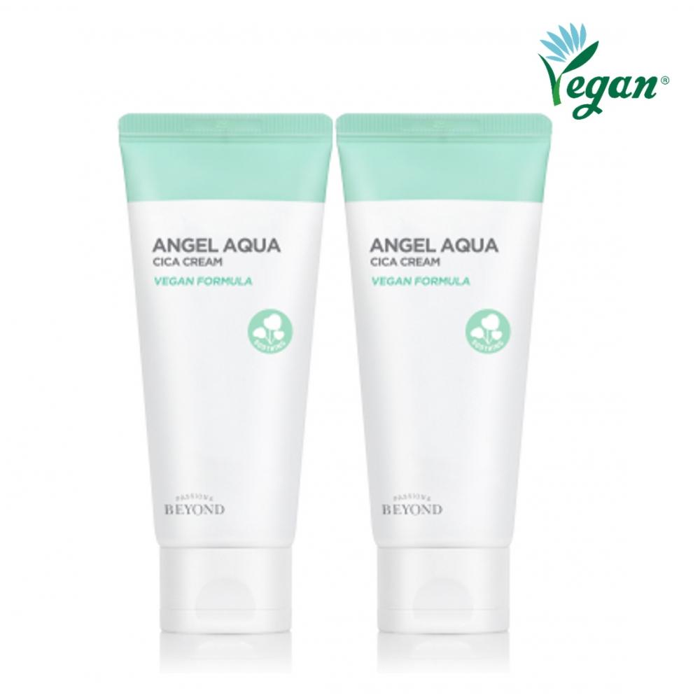 Beyond Angel Aqua Cica Cream Double Plan  150mlx2pack   Vegan 