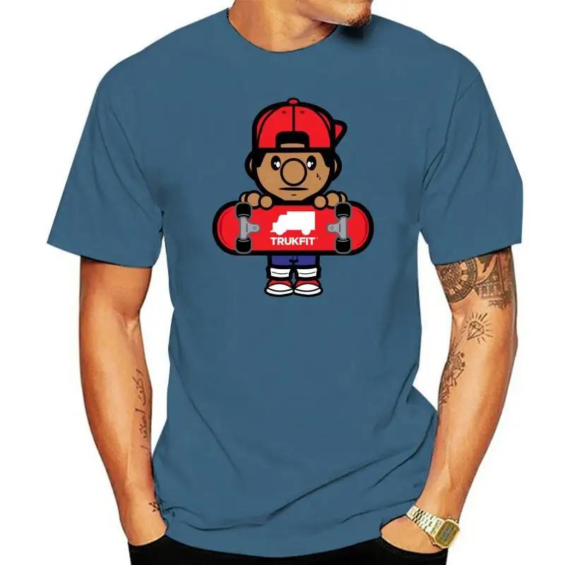 TRUKFIT WHITE T SHIRT Print Short Sleeve T shirt Top Tee For Sale Natural Cotton Tee Shirts Tee Shirts O-Neck Tees