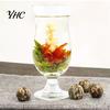 Spring Harvest Specialty Tea Handcrafted Flowering Balls Eco-friendly Natural Herbs Chinese Craft Luxurious Blooming Flowers Green Ball