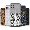 Leopard Print Black Cheetah Pattern Case For Samsung Galaxy M12 M32 M52 M13 M23 M33 M53 M14 M34 M54 M20 M30s M31s M31 M51 Cover