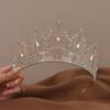Headdress Wedding Crown Headwear Bride Tiara Retro Romantic Headband  Wedding  Forehead Ornaments