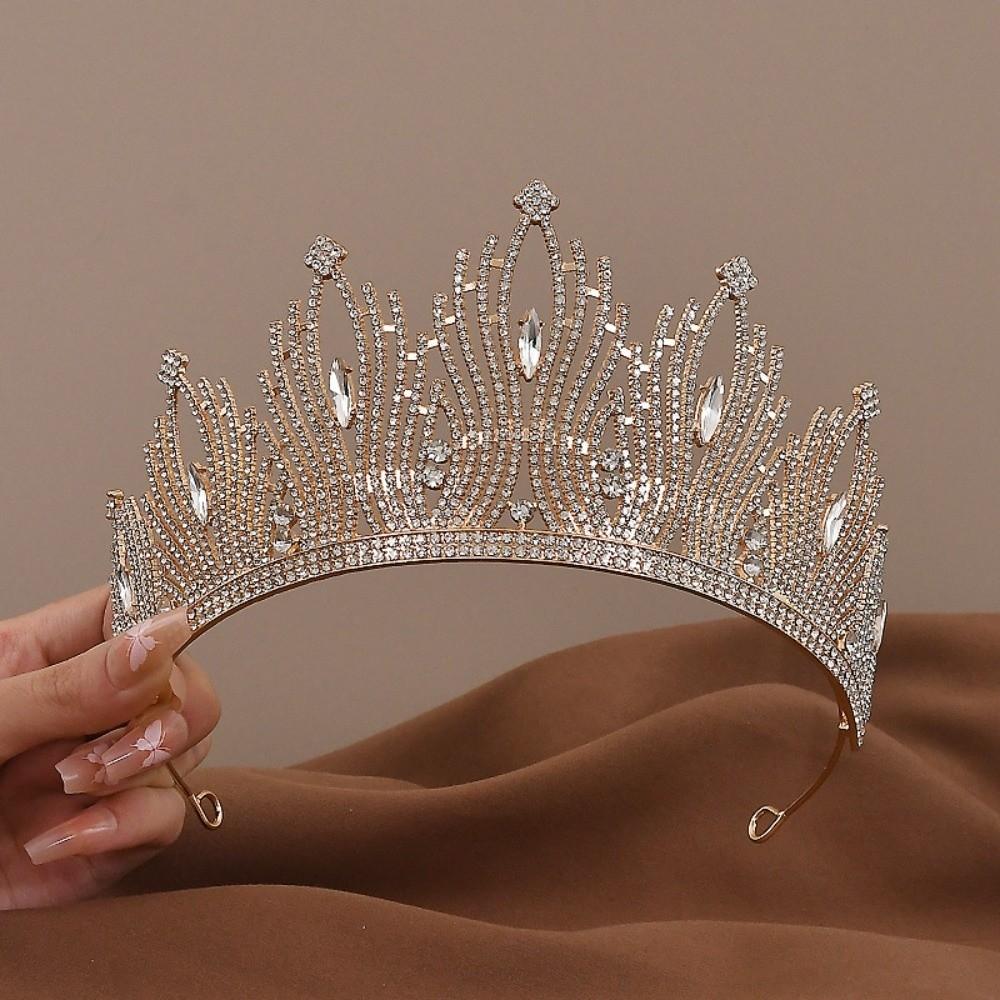 Headdress Romantic Headband Headwear Bride Tiara Hair Accessories Wedding Crown  Pendant
