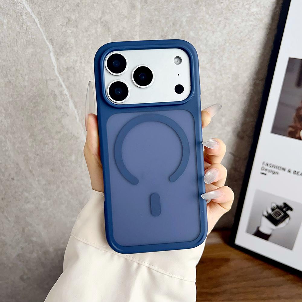 Magnetic Case for Magsafe Iphone 17 Pro Max Air 16E 16 E 15 Plus 14 13 12 Pro Mag Safe Matte Phone Cover
