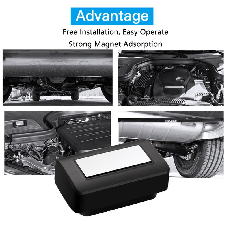 Shock burglar alarm SOS one key for help remote recording APP listening voice control callback