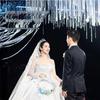 Acrylperlenvorhang & Kristallgangdekoration für Hochzeiten und Feiertage