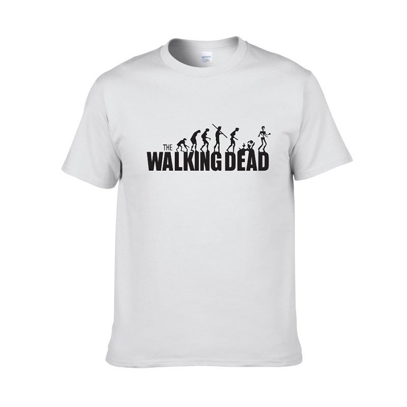 The Walking Dead Unisex Short Sleeve Cotton Casual T-shirt Perfect For All Seasons