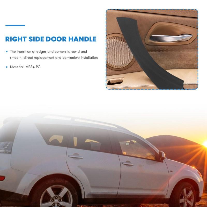 Right Side Inner Door Panel Handle Pull Outer Trim Cover for BMW 3-Series E90 E91 E92 E93