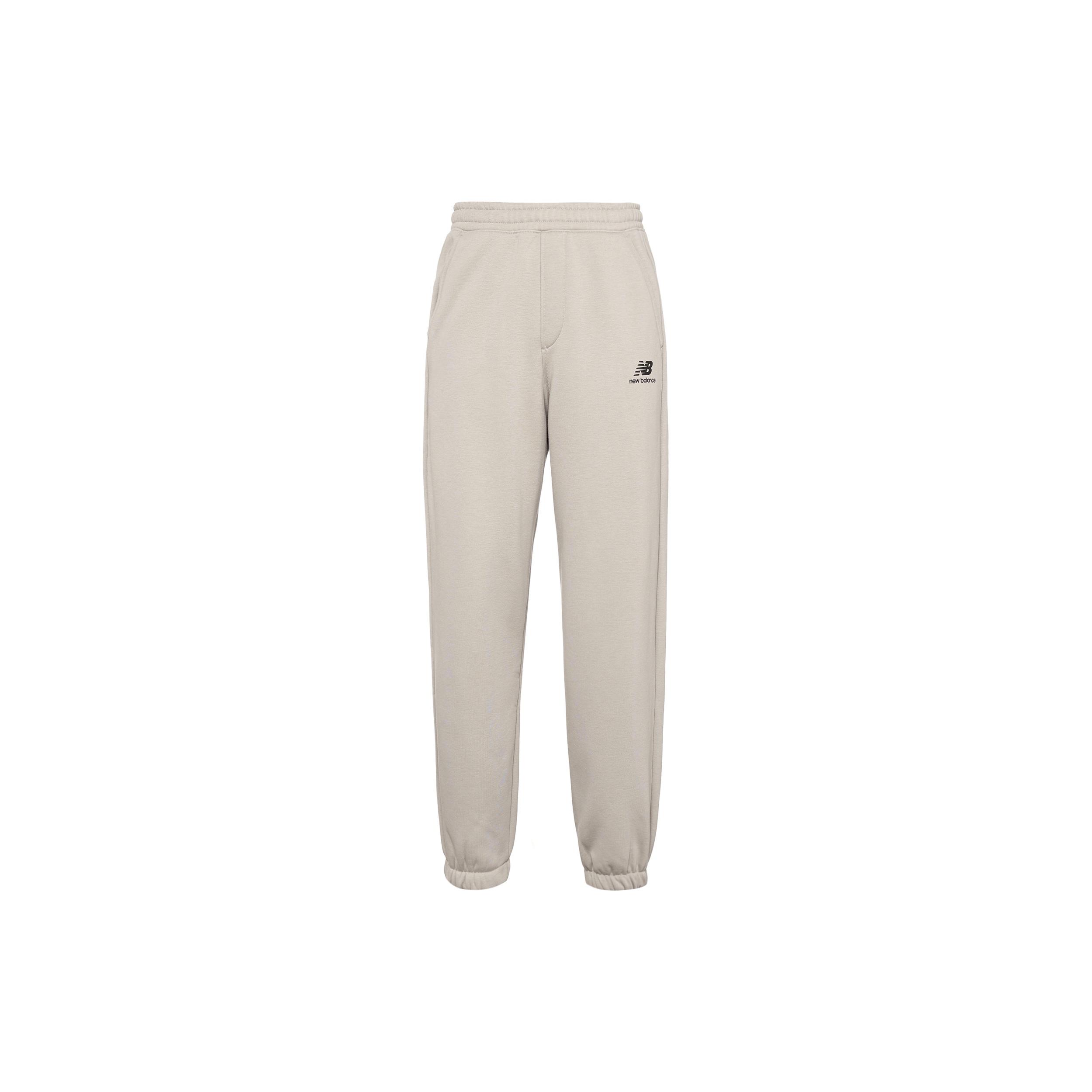 New Balance Logo Casual Sport Joggers Asia Sizing Beige Men s AMP24383-PAA L