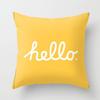 45x45cm Geometric Yellow Giraffe Animal Design Throw Pillow Cover Sofa Office Seat Car Lumbar Cushion Cushion Cover Home Decor