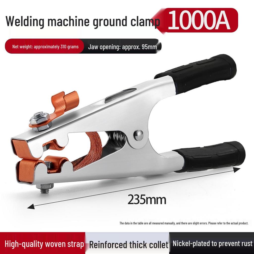 Welding Handle Electric Ground Clamp With Argon Arc Pliers And Copper Chuck