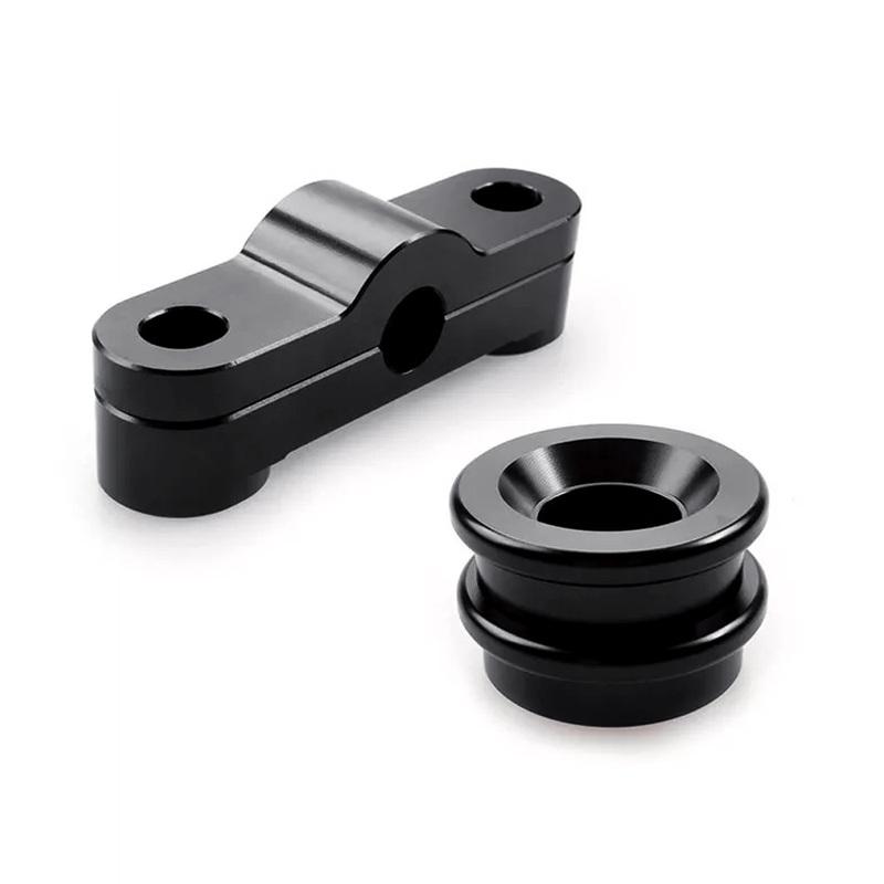 Solid Shifter Stabilizer Linkage Bushing Kits Black Fit for Acura Integra Honda Civic Del Sol CRX B Series Engine