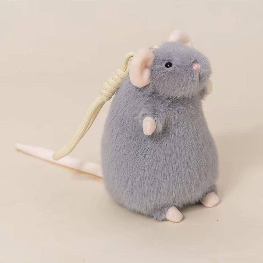 Peluche Carini e Raffinati di Ratti Animali di Peluche Morbidi Bambola Animale di Peluche Piccolo Topo Circa 20 cm Portachiavi Ciondolo Regali Divertenti