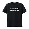Tricou Alergic La Idiots Design Sarcastic Introvertit Imprimeu Sarcastic Amuzant Ew Oameni De Casă Evită Pe Toată Lumea vintage Spălat