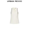 UR Summer Chic Sleeveless Cowl Neck Blouse