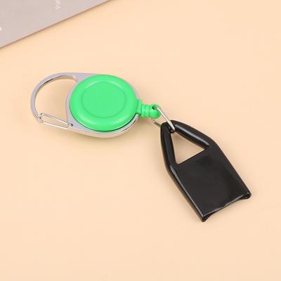 Zapalovač Ochranný Kryt Držák Klip s Zatahovacím Přívěskem na Klíče Příslušenství