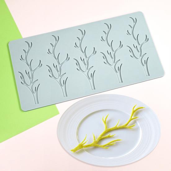 Baking Printing Mold Flexible Multi-Grid Non-Stick Heat Resistant Food Grade Silicone Cake Decorating Mold Kitchen Baking Accessory