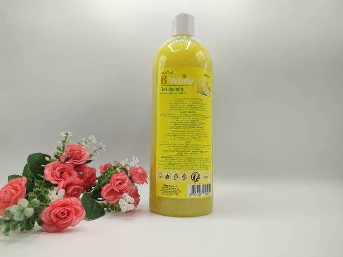 Gel Douche - B White - Lemon - Naturel - Sans Parabène - Flacon