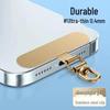 Ultra-thin 360° Rotating Stainless Steel Phone Lanyard Clip with Anti-Lost Universal Back Sticker