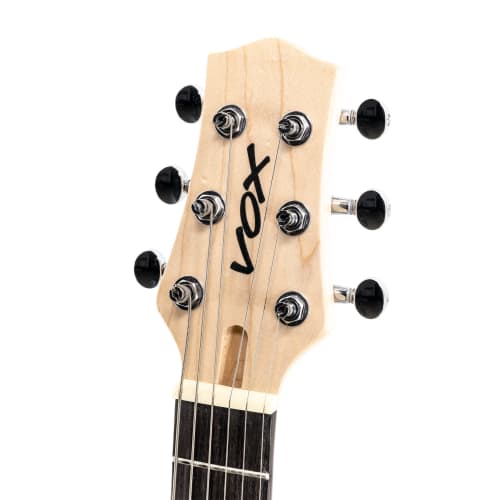 VOX SDC-1 mini BK mini guitar, black, short scale, regular tuning, ideal for women and children with small hands, includes carry bag