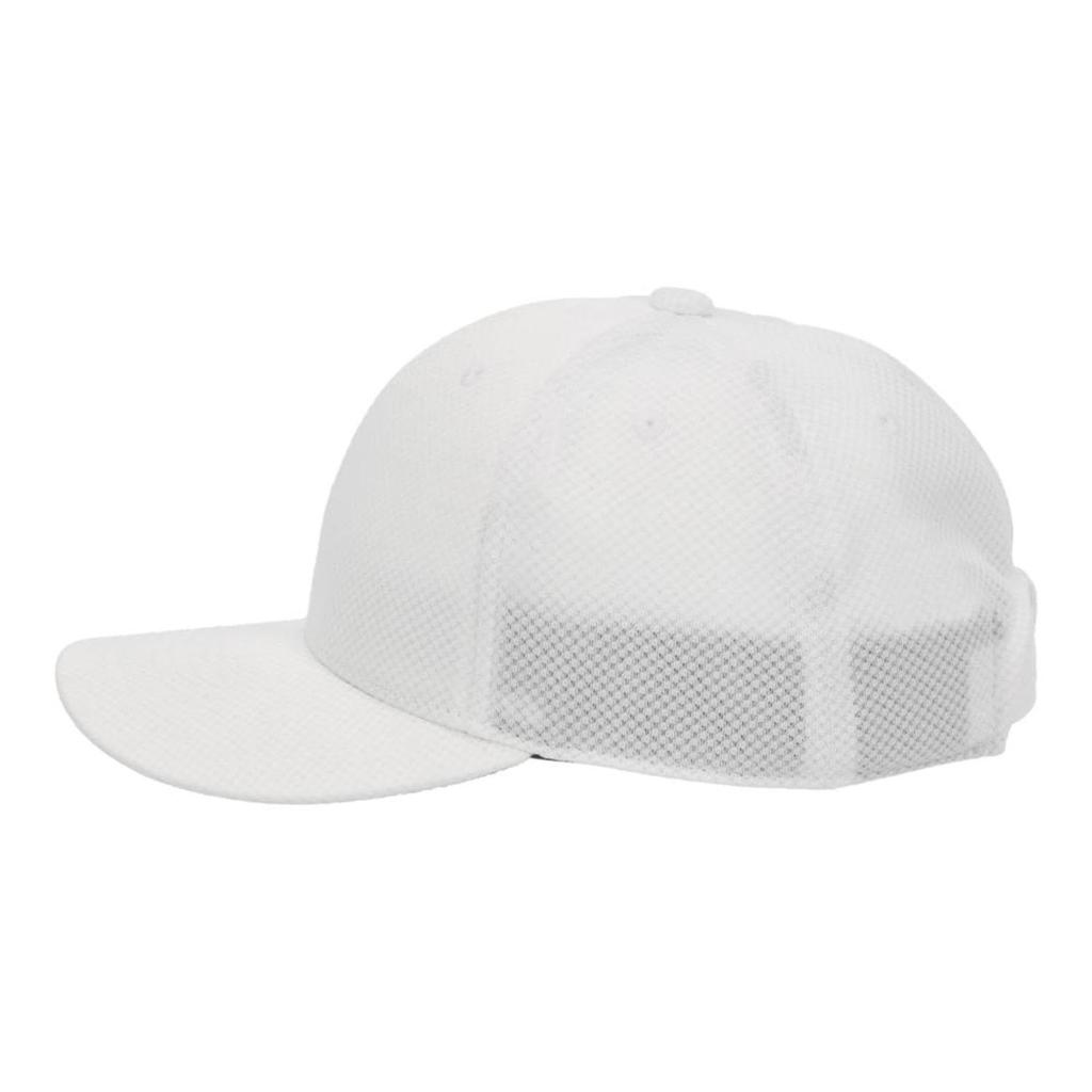 SSK Round Baseball Cap BC072 White 6-sided (10)
