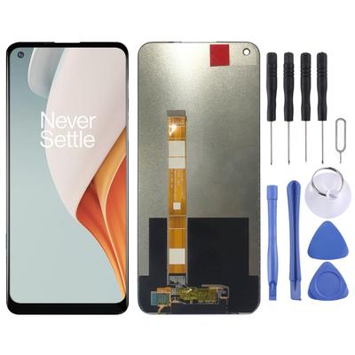 Do OnePlus Nord N100 z digitizerem, pełny montaż, ekran TFT LCD (czarny)