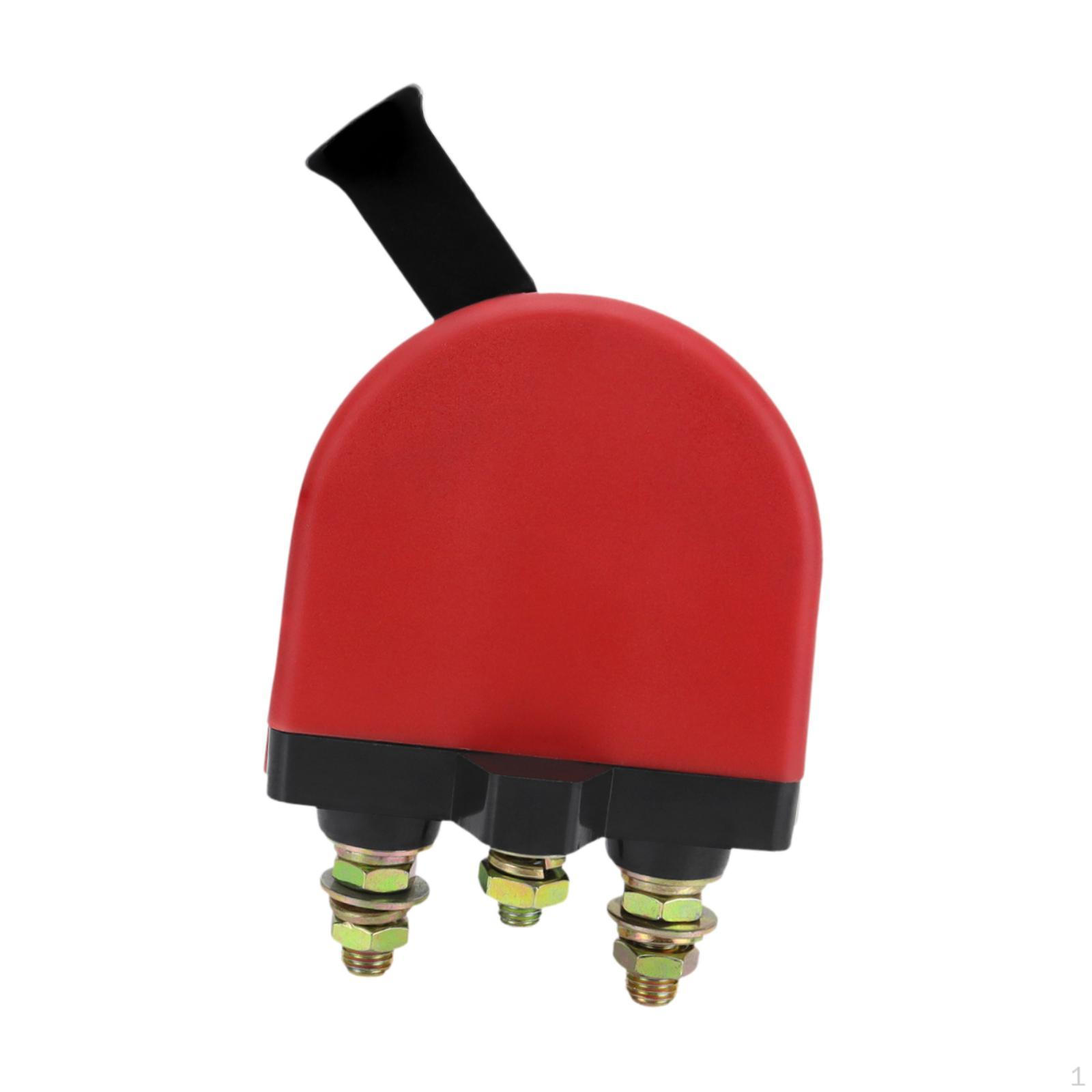 

Выключатель аккумулятора для отключения питания на лодке, автофургоне красный