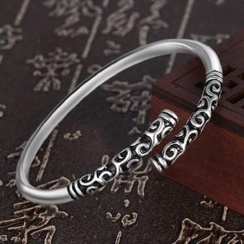 Wukong Myth Black Golden Cudgel Adjustable Bracelet Retro Fashion Gift Couple