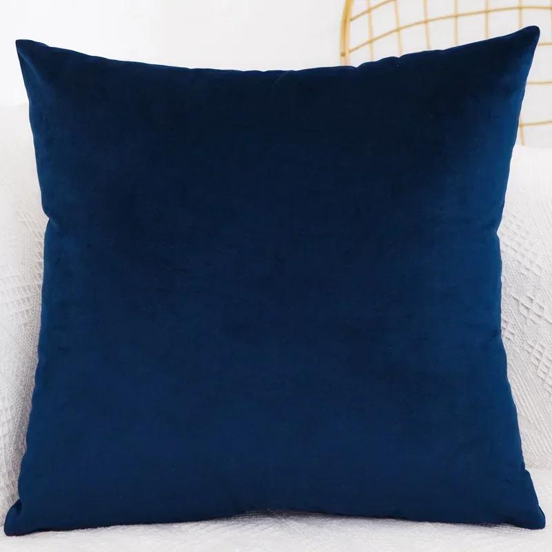 Bedroom Velvet Case Pillow Throw for Sofa Cover Square Pillowcase Cushion Decorative 40x40/45x45/50x50/30x50/55x55/60x60cm