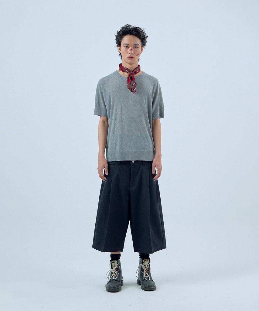 NOISE Cotton Bermuda Pants - Black