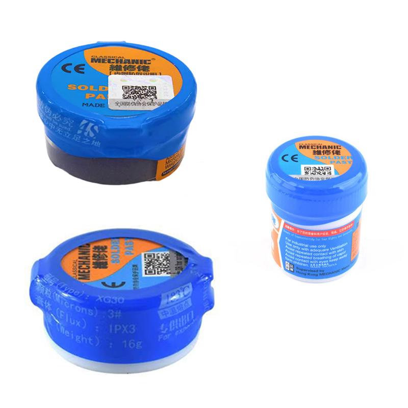 Pasta de Solda Estanho Série Xg 183℃ Fluxo de Solda Ecológico Para Placa Pcb Led Componente Eletrônico Reparo de Celular