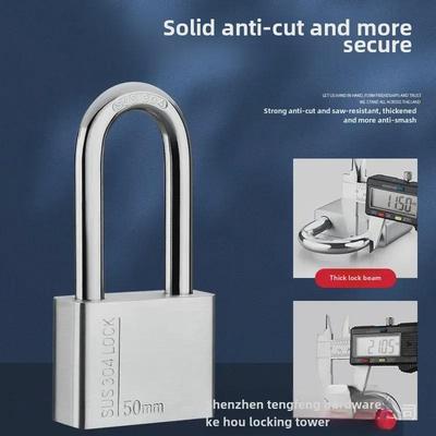 304 Stainless Steel Waterproof Anti-Theft Gate and Warehouse Padlock