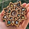 1PC Mini Rare Stand, Mini Wooden Collection Display Stand, Jewelry and Gemstone Display Stand Decoration