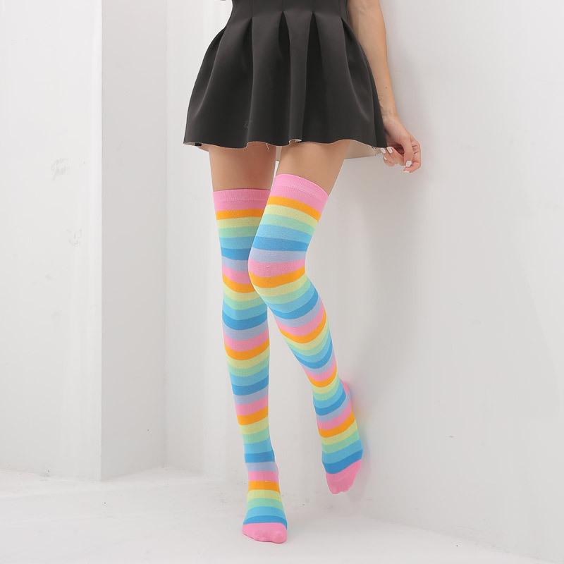 Plus Size Stockings High Thigh Socks 