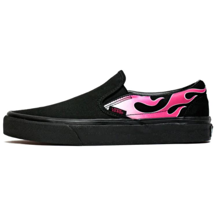 

Vans Классические слипоны унисекс Flame Black Pink VN0A38F7QCX