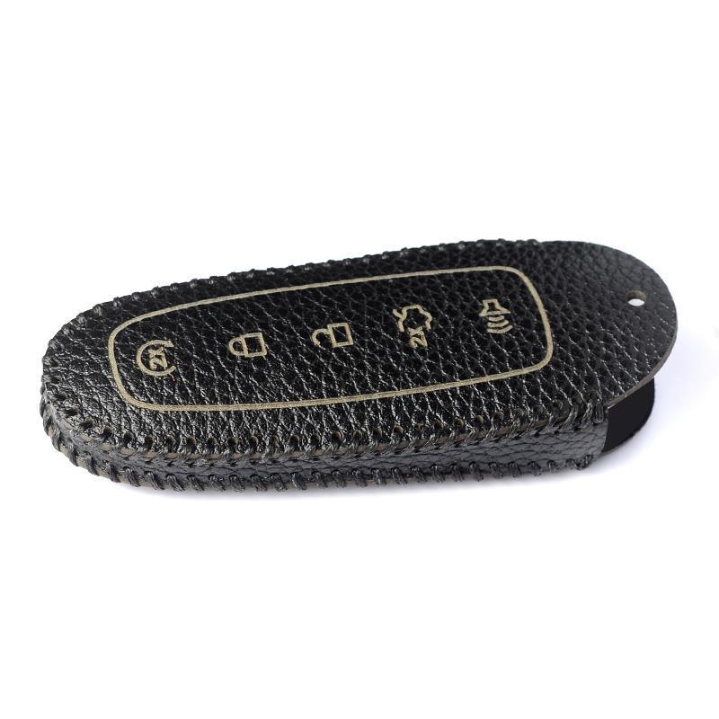 Genuine Leather Key Cover for Ford Edge/Explorer
