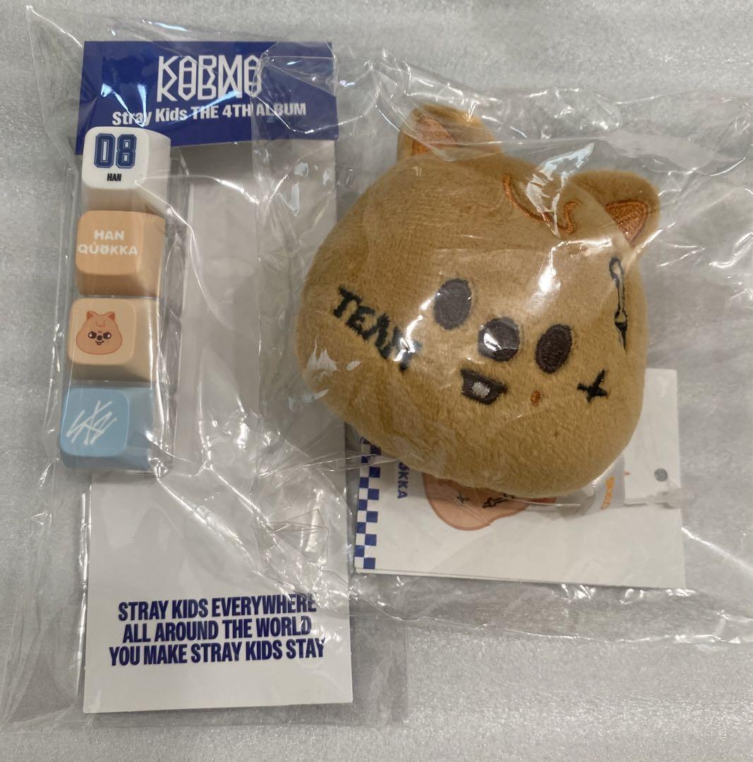 

[Б/У] straykids Хэнк Окка KARMA Брелок-кейкап Именной тег