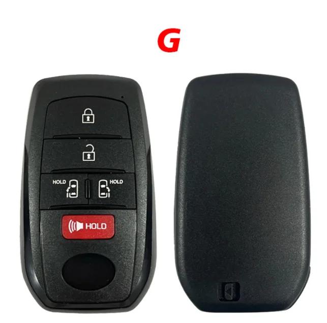 Youbba 3/4/5/6 Buttons Key Shell Fit For Lonsdor K518 Kd Original 3041 Remote Car Key Shell Case Fob Toy40 Blade