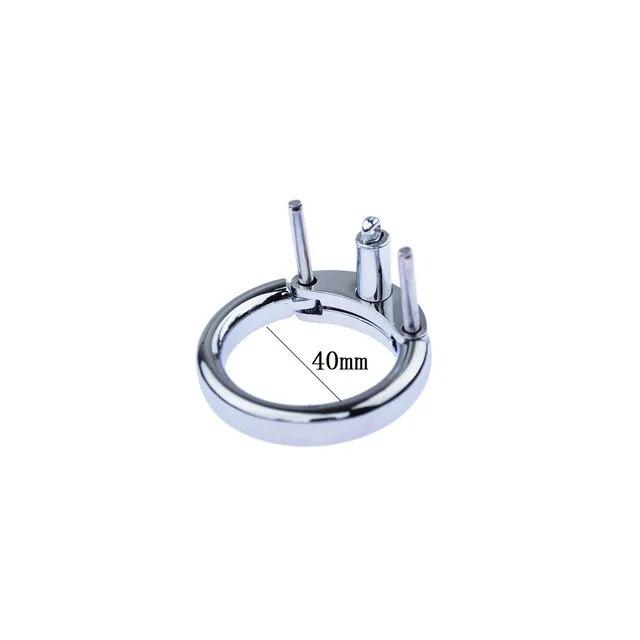 2023 New Male Stainless Steel Chastity Cage Penis Ring Bird Cage Bondage Metal Phallus Abstinence Device BDSM Sex Toys for Men18