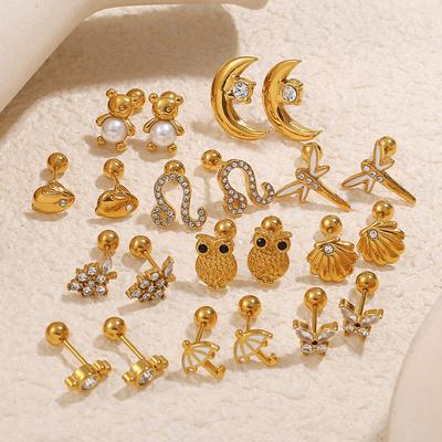 Pendientes – Pendientes de clavel