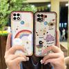 Back Cover Silicone Phone Case For OPPO A15 4G/A15S/A35 2021 Full Wrap Dirt-resistant Fashion Design Shockproof Cover
