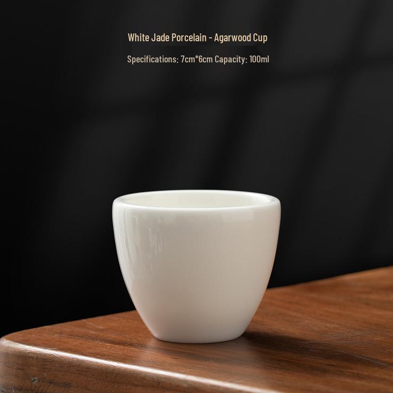 Dehua White Jade Porcelain High-End Personal Teacup