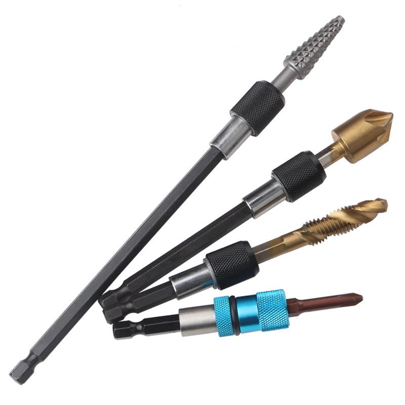 6.35mm Magnetic Hexagonal Self-Locking Extension Rod for Electric Drill