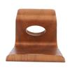 Portable Mobile Phone Stand Desktop Bedside Tablet Computer for iPads Stand Wooden(Nutbrown )