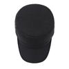 Middle-Aged Men's Hat Winter Warm Ear Protection Cotton Hat Thick Wool Flat Top Hat Outdoor Sports Hat