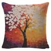 New Nordic Impression Oil Painting Style Pillowcase Jit Living Room Car Bedroom Decoration