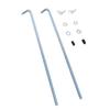 2pcs Battery Hold Down J Bolts 9 Inch Stainless Steel Battery Hold Down J Hook for Battery Tray