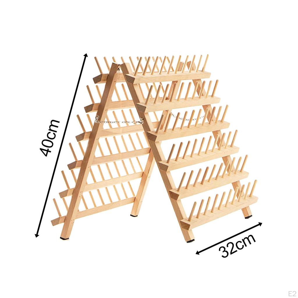 Sewing Thread Rack Embroidery Foldable Spool Holder Storage for Braid Knitting