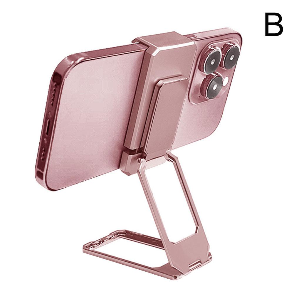 Foldable Desktop Back Clip Type Phone Holder Stand Metal Telescopic 360 Rotatable Bracket Mount Universal For Xiaomi